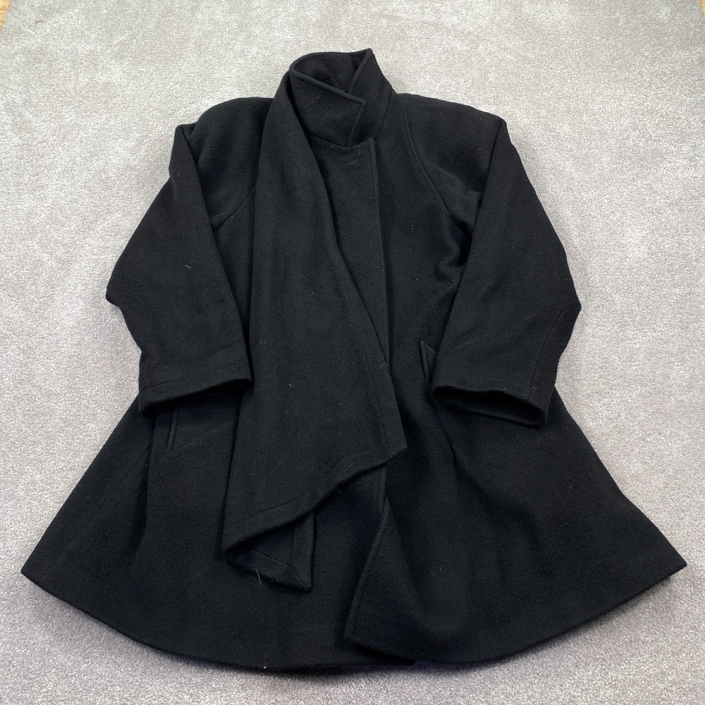 Neiman Marcus Sablyn Kaden Oversized Cashmere Cardigan Women's Size 6‎ Black